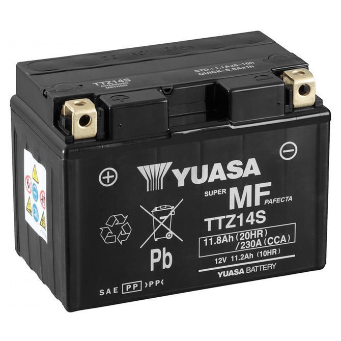 Yuasa Battery TTZ14S (dry)