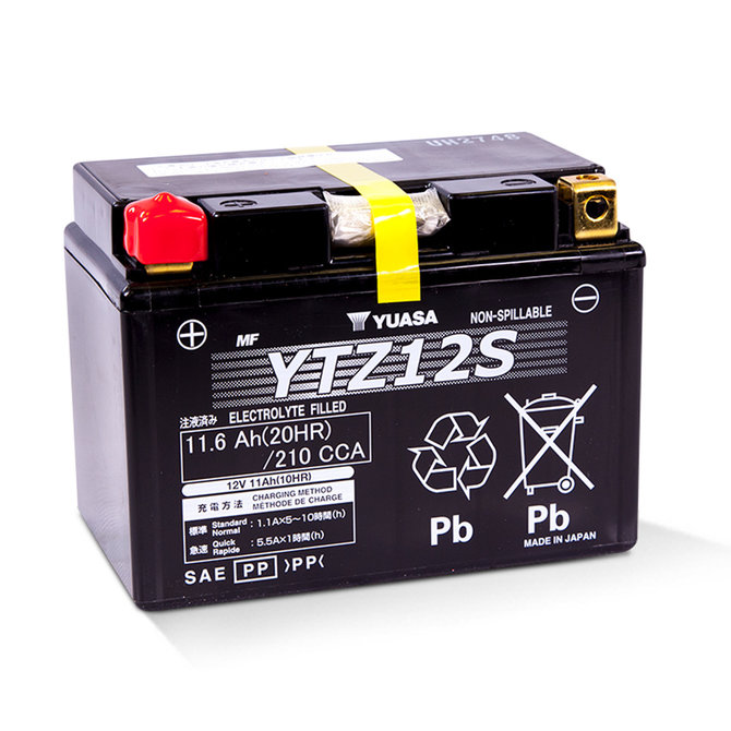 Yuasa Battery YTZ12S (wet)