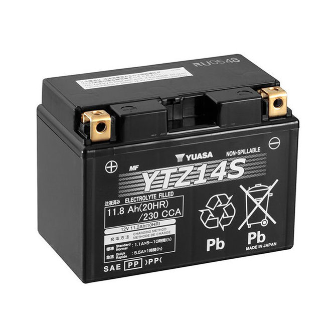 Yuasa Battery YTZ14S (wet)