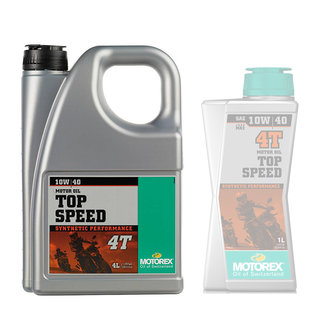 Motorex Top Speed 4T 10W/40 4L
