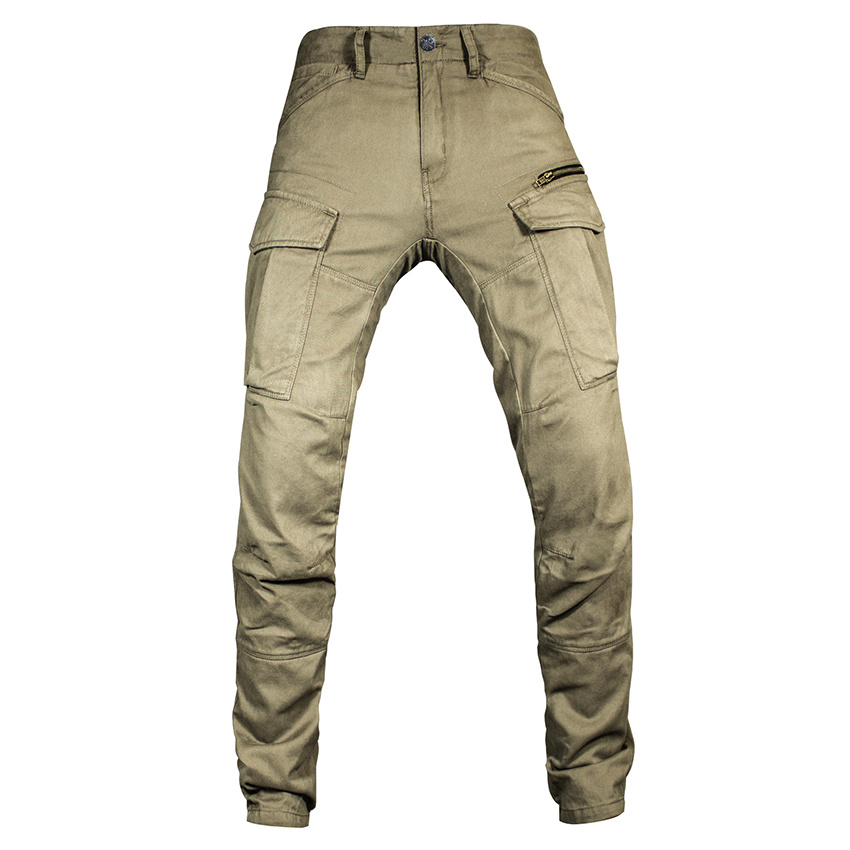 John Doe - Cargo Stroker camel XTM motorjeans - Biker Outfit