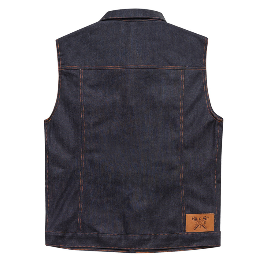 John Doe Raw Denim Vest Biker Outfit
