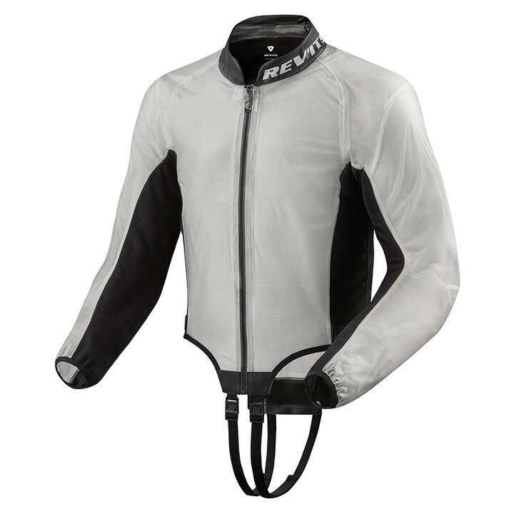 REV'IT Trackmaster H2O RainJacket Transparent/Black