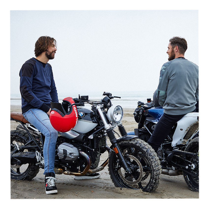 Whitby motorcycle sweater - Biker Outfit