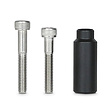Schroefset Adapter X-Guard M8 Zwart