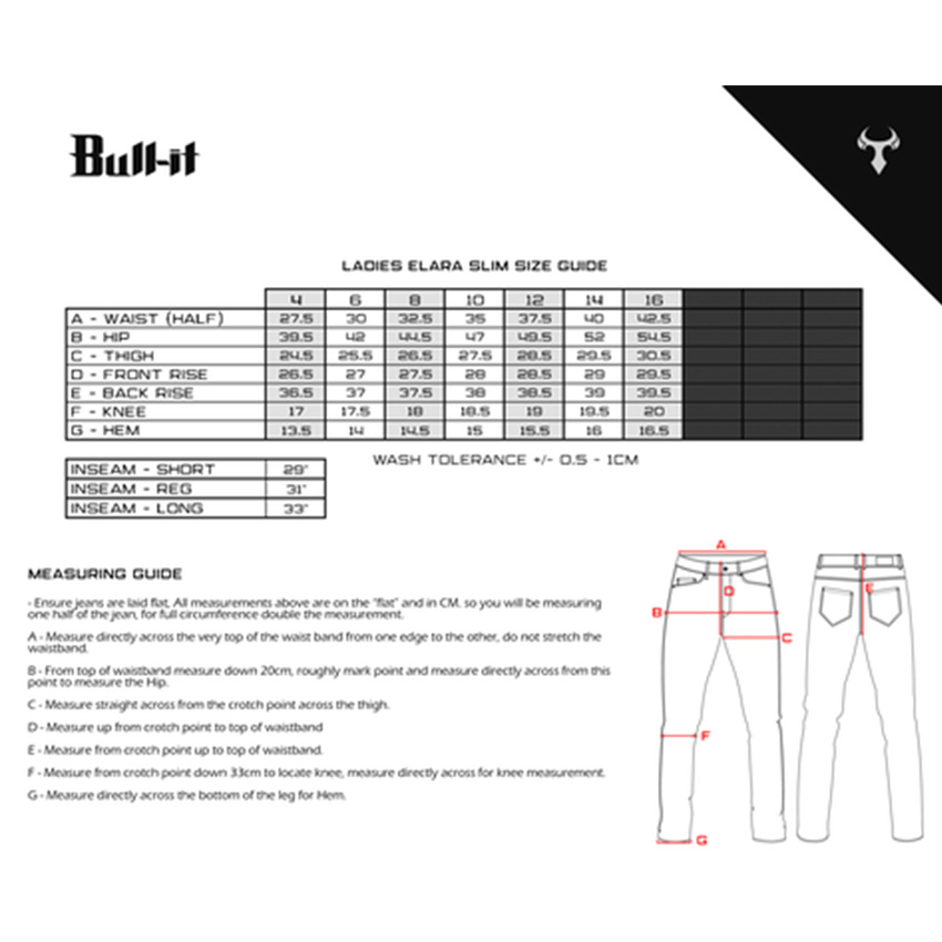 Bull-It - Elara ladies motorcycle jeans - Biker Outfit