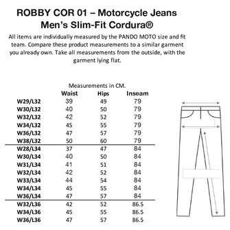 Pando Moto - Robby Cor SK motorcycle jeans - Biker Outfit