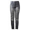 Betty Biker Jeans Light Grey
