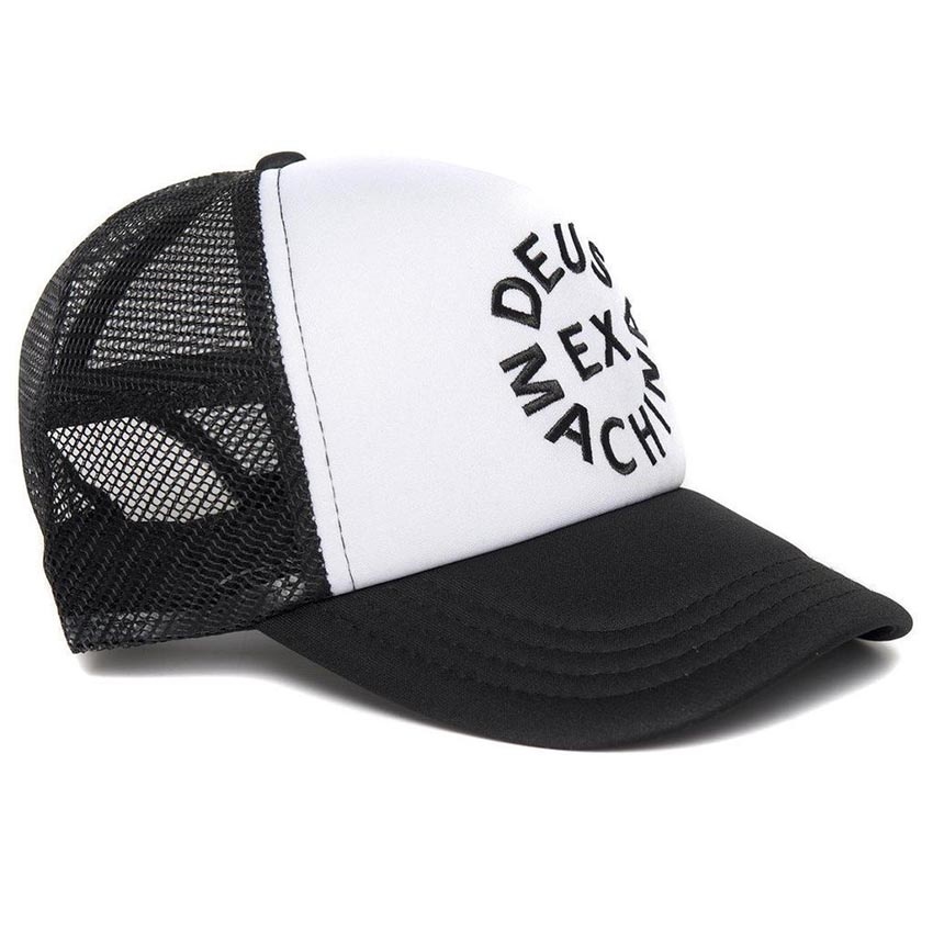 kalender Scorch Naar boven Deus Ex Machina - Circle Logo Trucker pet - Biker Outfit