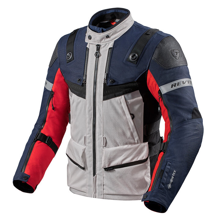 REV'IT Defender 3 GTX Jacket Silver/Antracite
