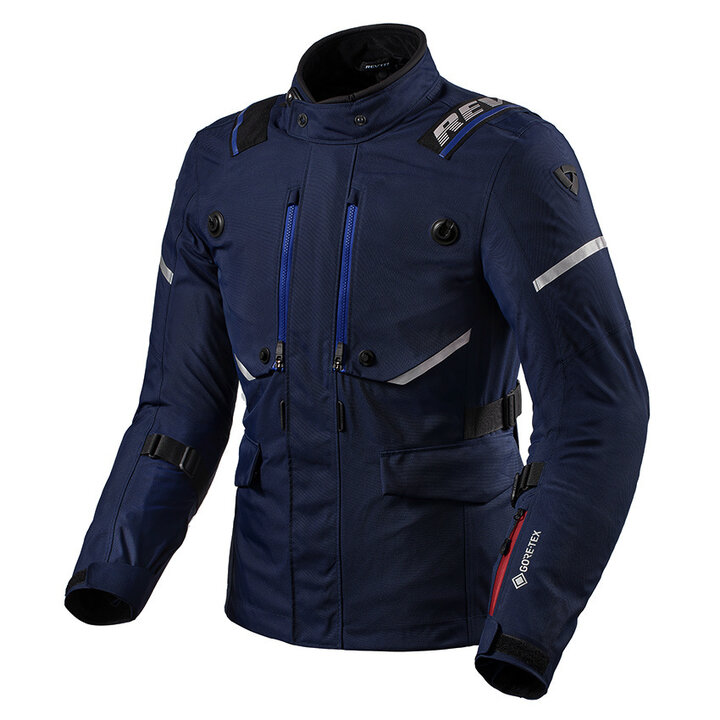 REV'IT Vertical GTX Jacket Black/Silver