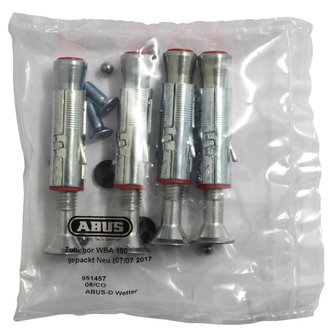 Abus WBA100 Fixing Bolts