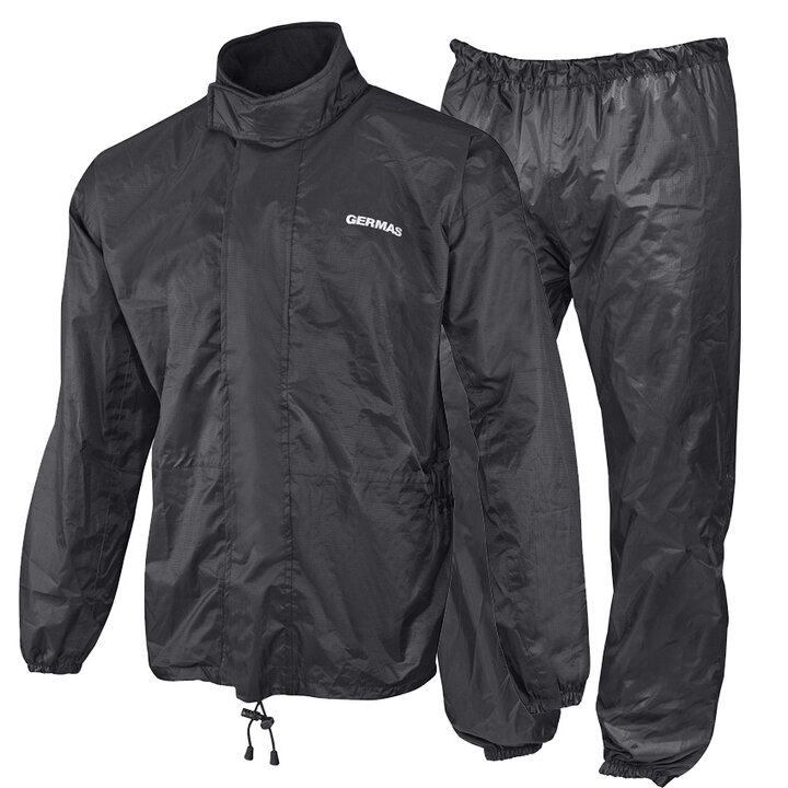 GMS Rain Set Jacket and Pants Black