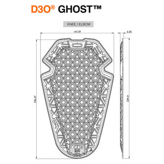 D3O Ghost Knie/Elleboog Protector Set Level 1
