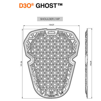 D3O Heup/Schouder Ghost Protector Set Level 1