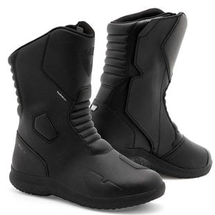 Black and discount white motorcycle boots