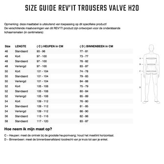 Rev'it Valve H2O Trousers