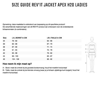 Rev'it Apex H2O Ladies Jacket