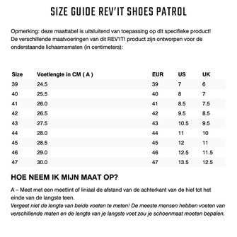 Rev'it Samples Shoes Patrol