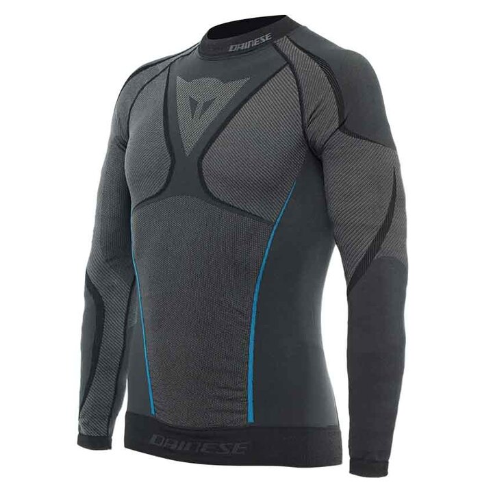 Dainese Dry Longsleeve Black/Blue 607