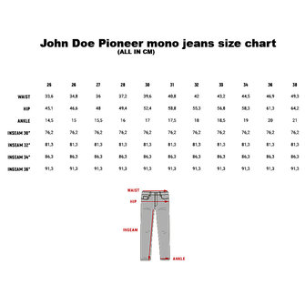 John Doe Pioneer Mono Indigo