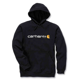 Carhartt Signature Logo Hooded Sweatshirt