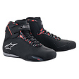 Black Dark Gray Red Fluo