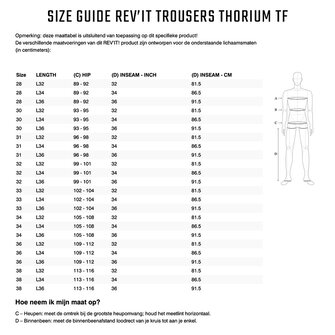 Rev'it Samples Trousers Thorium TF