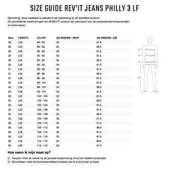 Rev'it Samples Jeans Philly 3 LF