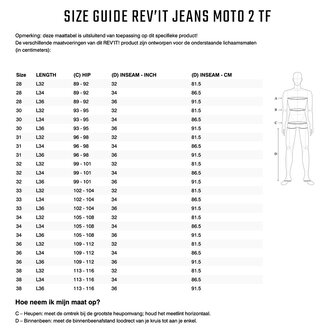 Rev'it Samples Jeans Moto 2 TF