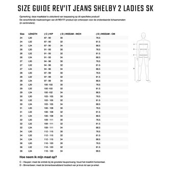 Rev'it Samples Jeans Shelby 2 Ladies SK