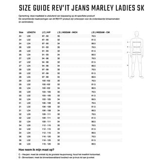Rev'it Samples Jeans Marley Ladies SK