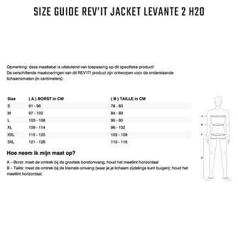 Rev'it Samples Jacket Levante 2 H2O
