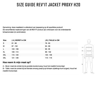 Rev'it Samples Jacket Proxy H2O