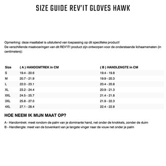 Rev'it Samples Gloves Hawk