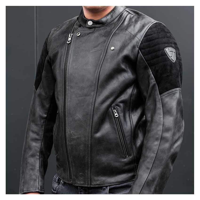 Revit Samples - Motorcycle jacket Surgent Suede - Biker Outfit