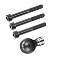 Ram Mounts Clamp Base with M8 Bolts + Ball