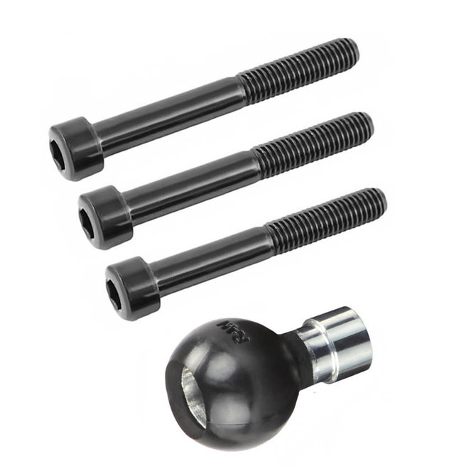 Ram Mounts Clamp Base with M8 Bolts + Ball