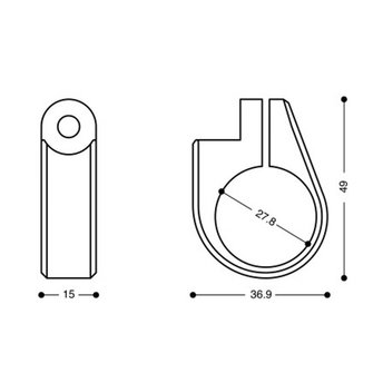 Barracuda Bar End Adaptor Rings