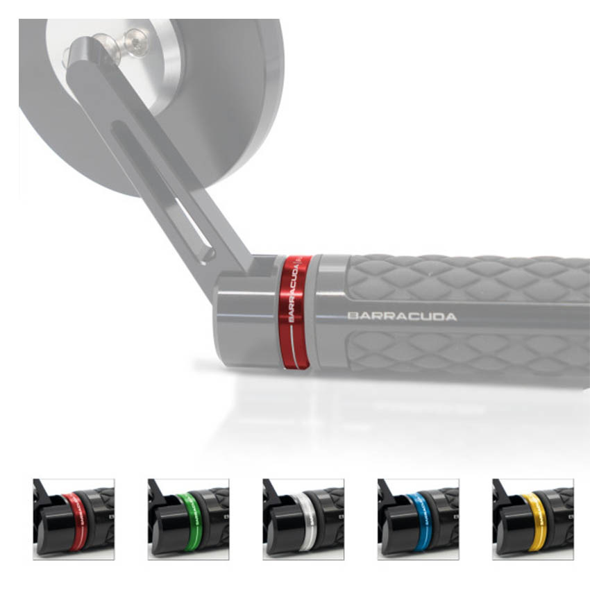 Barracuda Ring insert Bar End mirrors Biker Outfit