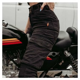 Lara Cargo Pants Black  MotoGirl Australia NZ – Peak Moto