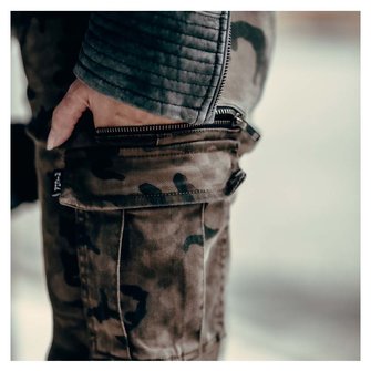 RICHA Richa APACHE - Pantaloni da moto Uomo army camo - Private Sport Shop