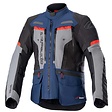 Dark Blue Black Bright Red