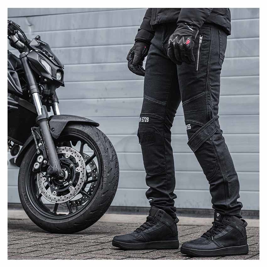 Alpinestars - AS-DS Ryu Tech Denim motorcycle trousers - Biker Outfit