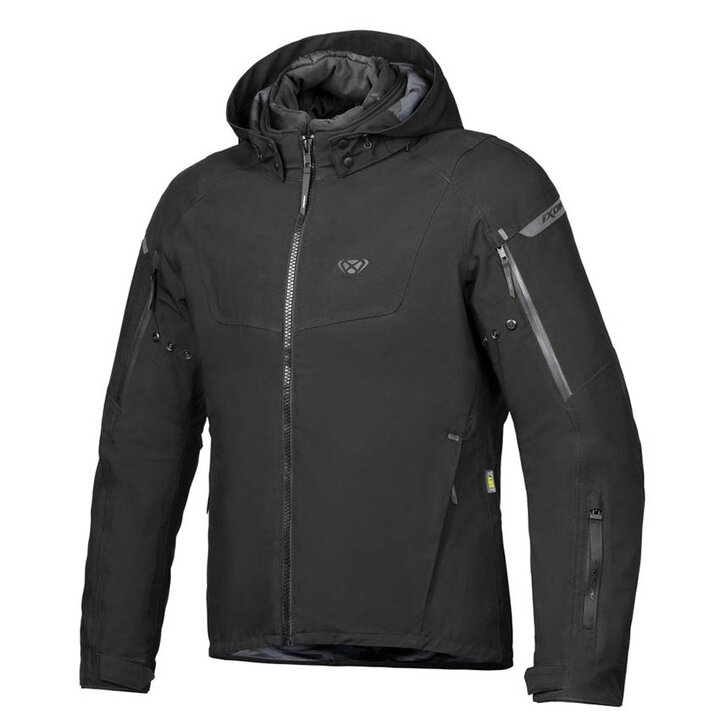 Ixon Burning Jacket Anthracite/Black/Neon Red 4062