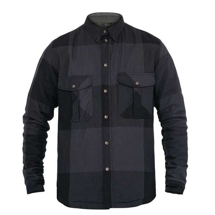 Motoshirt Grey Black Big Block