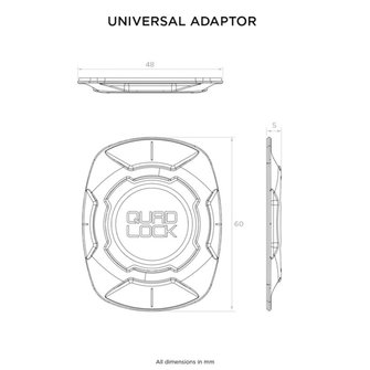 Quad Lock Universal Adaptor