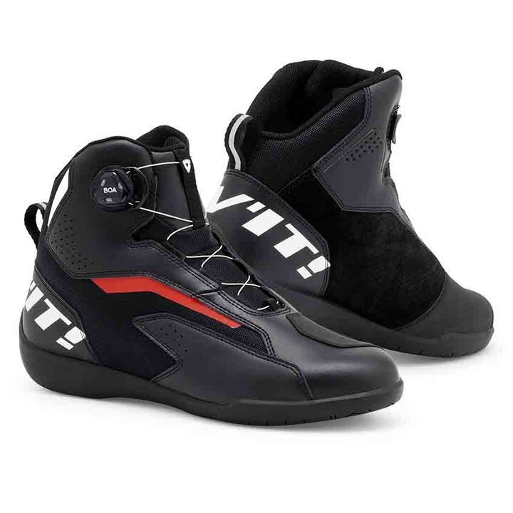 REV'IT Jetspeed PRO Shoes Black/Red