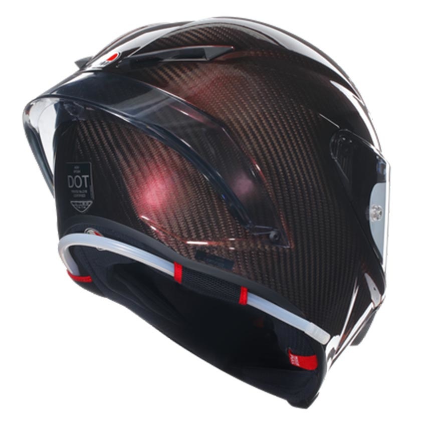AGV Pista GP RR Mono Red Carbon Motorhelm Biker Outfit