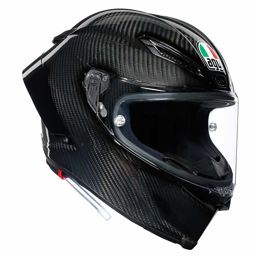 Pista GP RR Mono glossy carbon motorhelm - Biker Outfit
